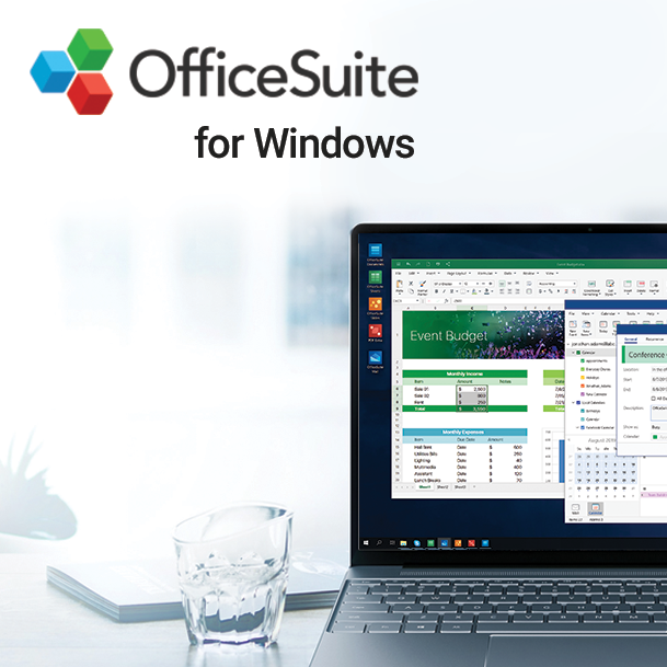 All in one office package OfficeSuite for Windows now offers a free version
