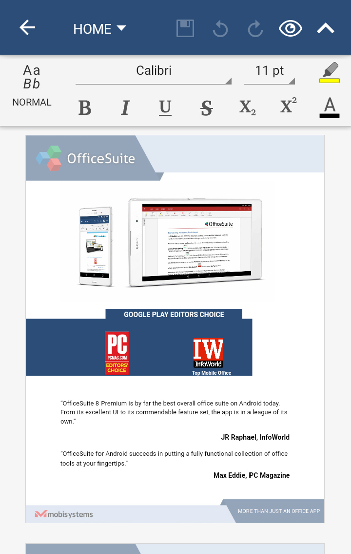 OfficeSuite Professional for Citrix