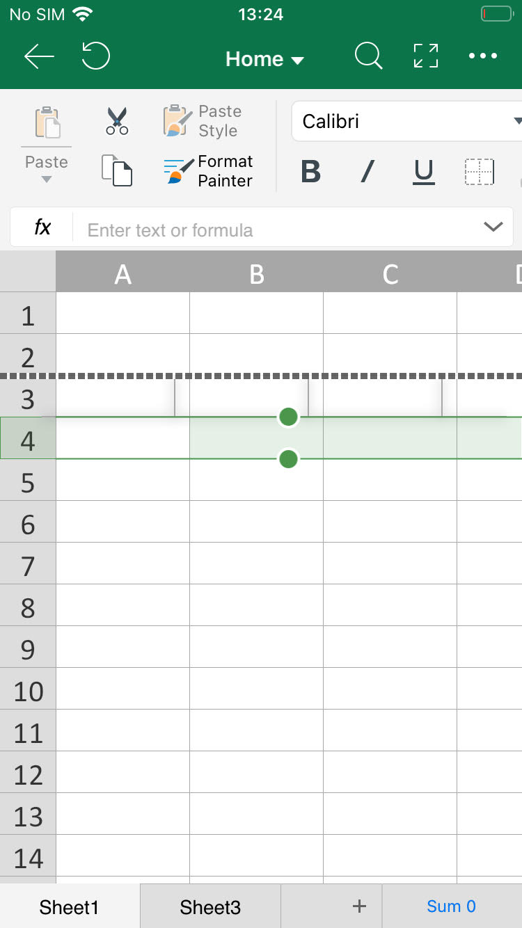 Move rows or columns in Sheets – OfficeSuite